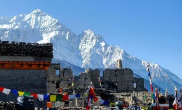 Village in upper mustang trekking